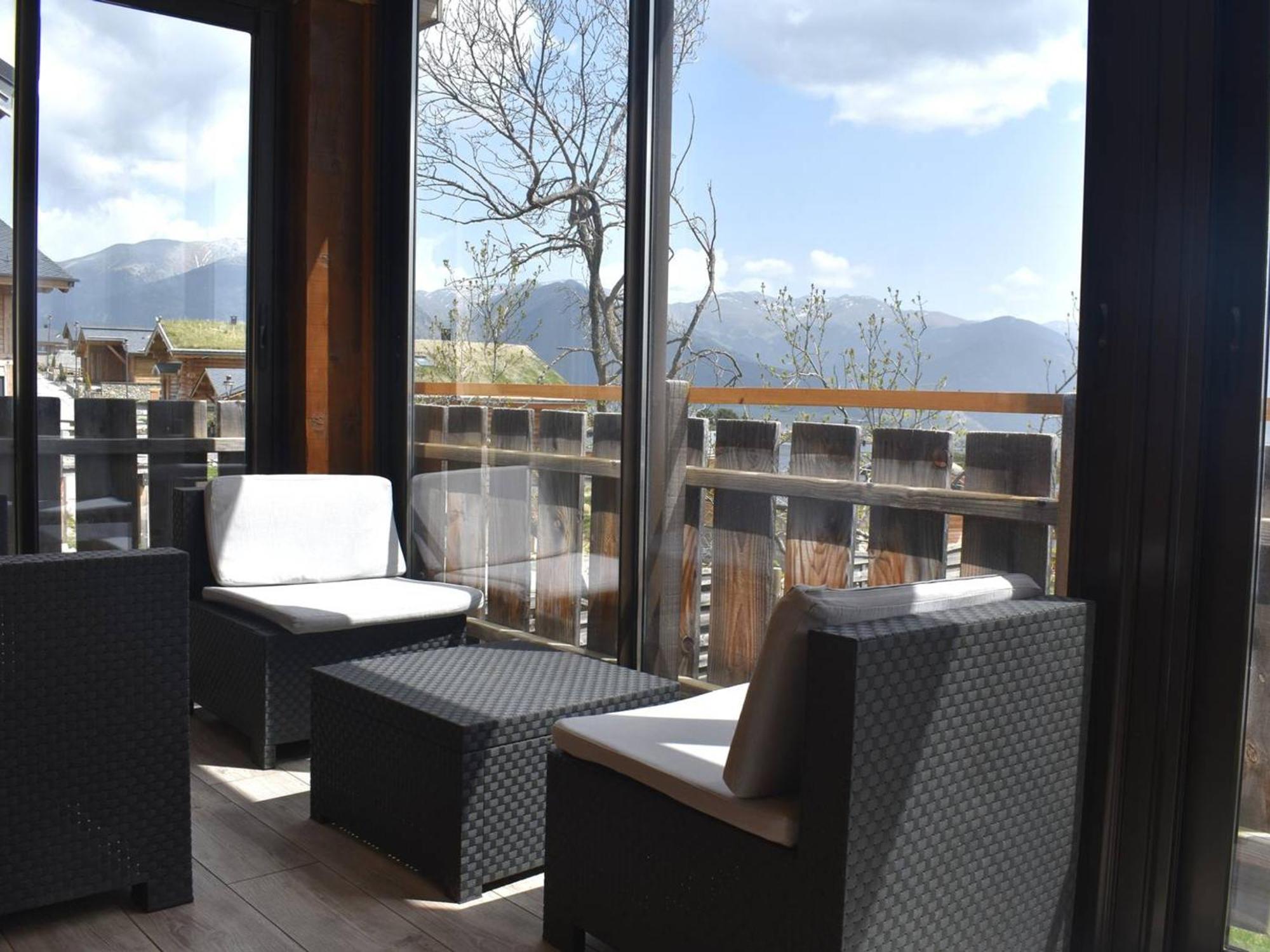 Chalet 3 Pieces Avec Jardin, Garage Et Loggia - Exposition Plein Sud - Fr-1-580-10 Font-Romeu-Odeillo-Via Eksteriør billede